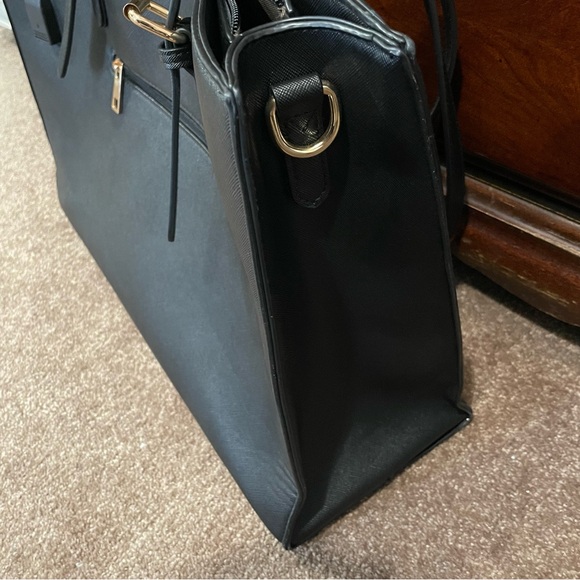 Laptop Bag, Computer Tote - Large Capacity, Leather - Picture 4 of 5